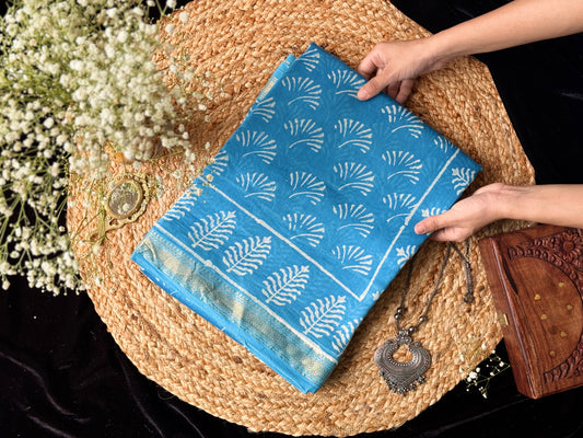 Elegant Maheshwari Cotton Saree for Everyday Wear
