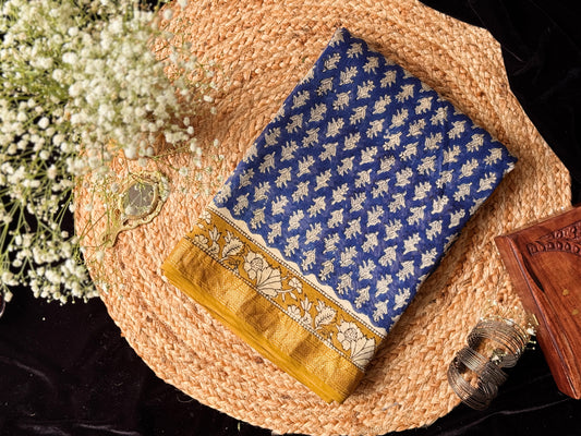 Elegant Maheshwari Cotton Saree for Everyday Wear
