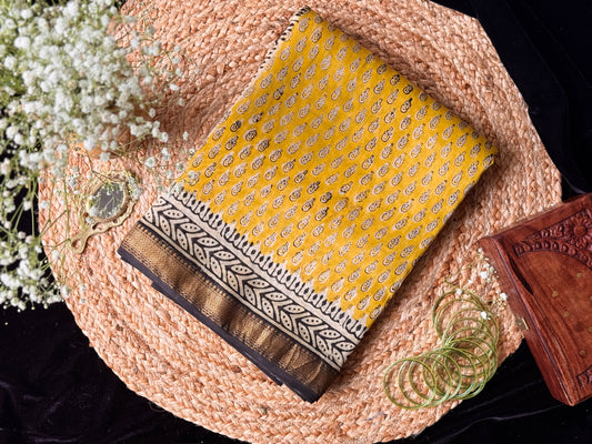 Elegant Maheshwari Cotton Saree for Everyday Wear